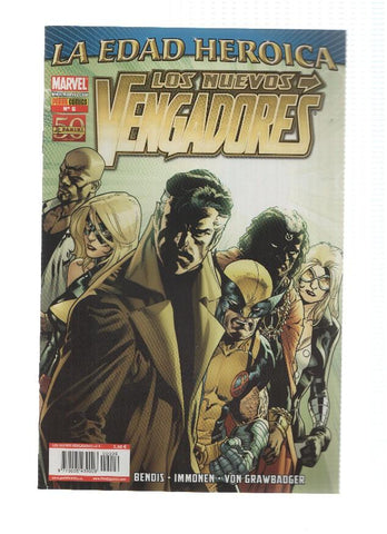 LOS NUEVOS VENGADORES, Volumen 2, Numero 6: La Edad Heroica 5 (Panini 2011)