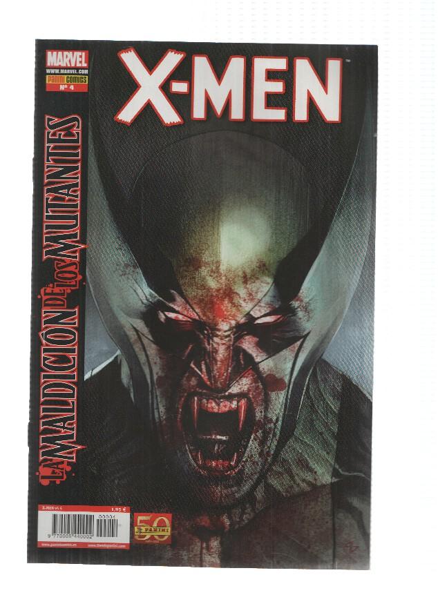 X-MEN, Volumen 4, Numero 4: La Maldicion de los Mutantes 4 (Panini 2011)