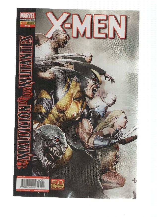 X-MEN, Volumen 4, Numero 5: La Maldicion de los Mutantes 5 (Panini 2011)