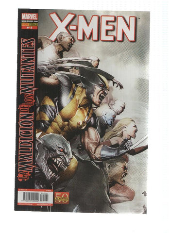 X-MEN, Volumen 4, Numero 5: La Maldicion de los Mutantes 5 (Panini 2011)