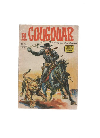 EL COUGOUAR, Le Vengeur des Sierras, Numero 31: L'Ombre qui Hurle (OZ 1966)
