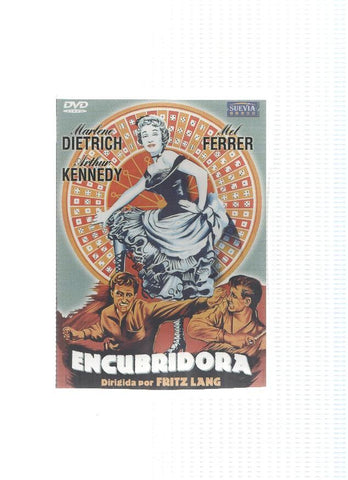 DVD-Cine: ENCUBRIDORA - Marlene Dietrich, Arthur Kennedy (Suevia)