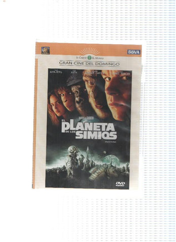 DVD-Cine: EL PLANETA DE LOS SIMIOS - Tim Burton (Fox 2001)