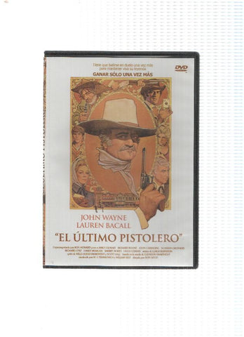 DVD-Cine: EL ULTIMO PISTOLERO - John Wayne, Lauren Bacall (Mercury 2000)