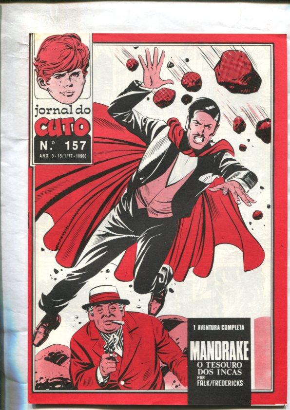 Jornal do Cuto numero 157: Mandrake: o tesouro dos incas por Lee Falk
