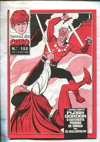 Jornal do Cuto numero 155: Flash Gordon: o continente perdido de Mongo por Al Williamson