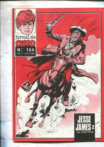 Jornal do Cuto numero 154: Jesse James, segunda parte por Jose Ortiz