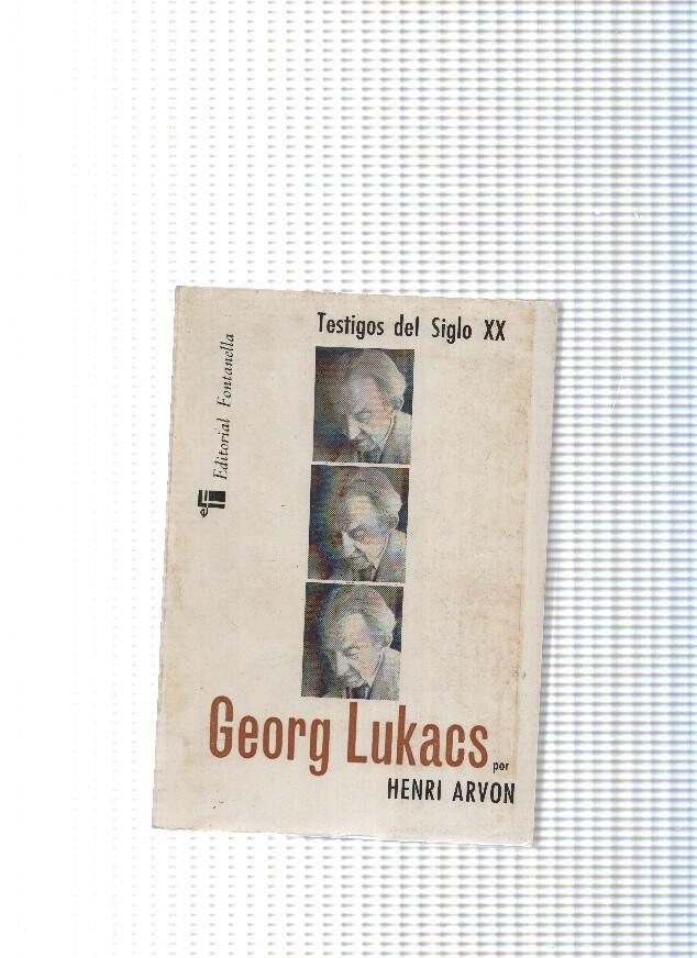 Testigos del siglo XX num. 22: Georg Lukacs