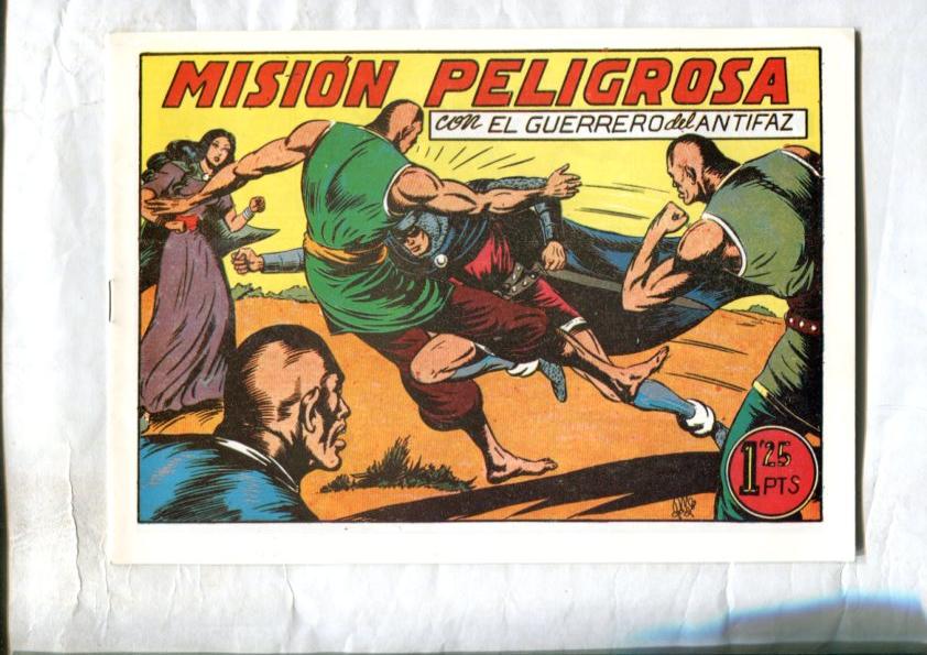 Facsimil: El Guerrero del Antifaz numero 107: Mision peligrosa