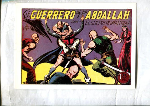 Facsimil: El Guerrero del Antifaz numero 116: El guerrrero y los Abdallah