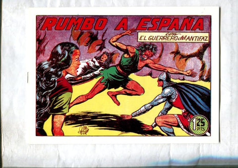 Facsimil: El Guerrero del Antifaz numero 124: Rumbo a España