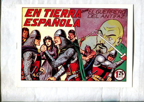 Facsimil: El Guerrero del Antifaz numero 126: En tierra española