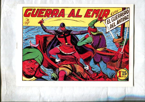 Facsimil: El Guerrero del Antifaz numero 153: Guerra al emir