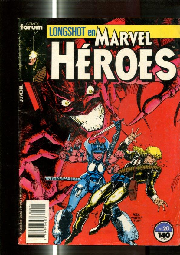 Marvel Heroes numero 20: Longshot