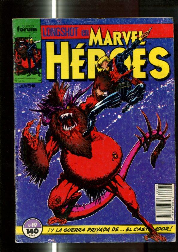 Marvel Heroes numero 19: Longshot