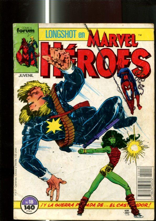 Marvel Heroes numero 18 Longshot