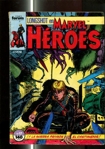Marvel Heroes numero 17 Longshot
