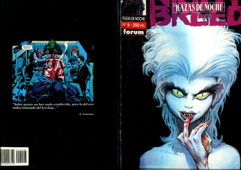 Razas de Noche: Night Breed numero 08: Enciendeme una vela