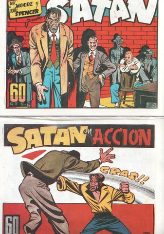 Satan coleccion facsimil de 2 numeros