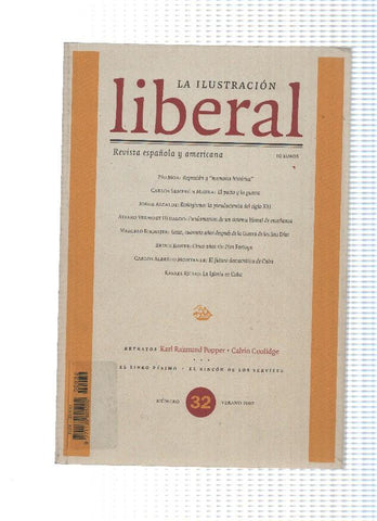 La Ilustracion liberal numero 32, verano 2007