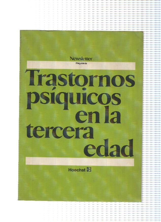 trastornos psiquicos en la tercera edad