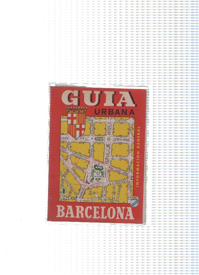 Guia urbana de Barcelona 1990 (primera parte, solo direcciones organismos, restaurantes, etc)