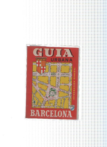 Guia urbana de Barcelona 1990 (primera parte, solo direcciones organismos, restaurantes, etc)