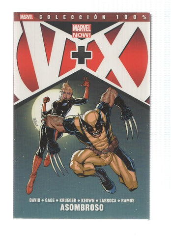 Coleccion 100% Marvel: V + X, Numero 02: ASOMBROSO - Peter David (Panini 2014)