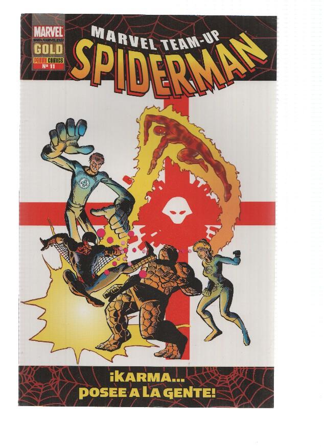 MARVEL TEAM-UP SPIDERMAN, Volumen 2, Numero 08: Karma posee a la Gente (Panini 2007)