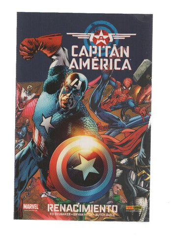 Coleccion 100% Marvel: CAPITAN AMERICA: RENACIMIENTO - Ed Brubaker (Panini 2010)