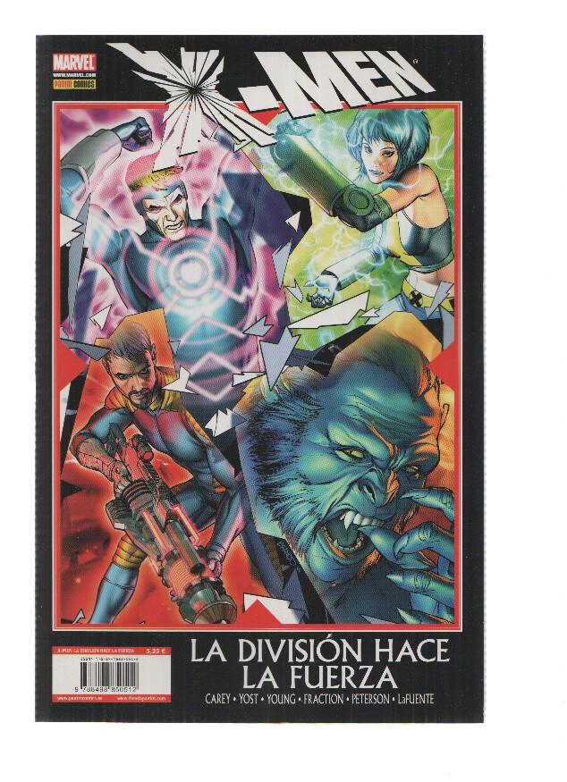 X-MEN: LA DIVISION HACE LA FUERZA - Mike Carey (Panini 2009)