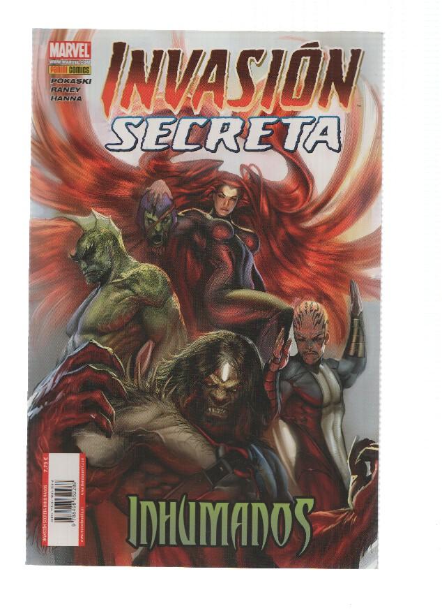 INVASION SECRETA: INHUMANOS - Joe Pokaski (Panini 2009)