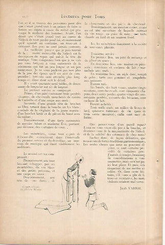 LAMINA 8481: Dibujo de Henry Morin