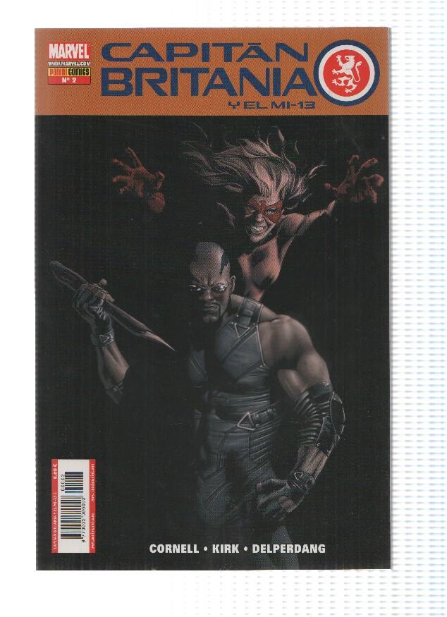 CAPITAN BRITANIA Y EL MI-13, Numero 02: El Infierno llega a Birmingham - Paul Cornell (Panini 2009)