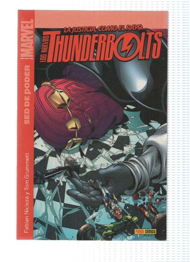 NUEVOS THUNDERBOLTS, Numero 05: SED DE PODER - Fabian Nicieza (Panini 2007)