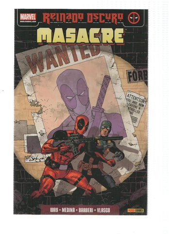 MASACRE Reinado Oscuro, Numero 02: Negocio de Terror - Daniel Way (Panini 2009)