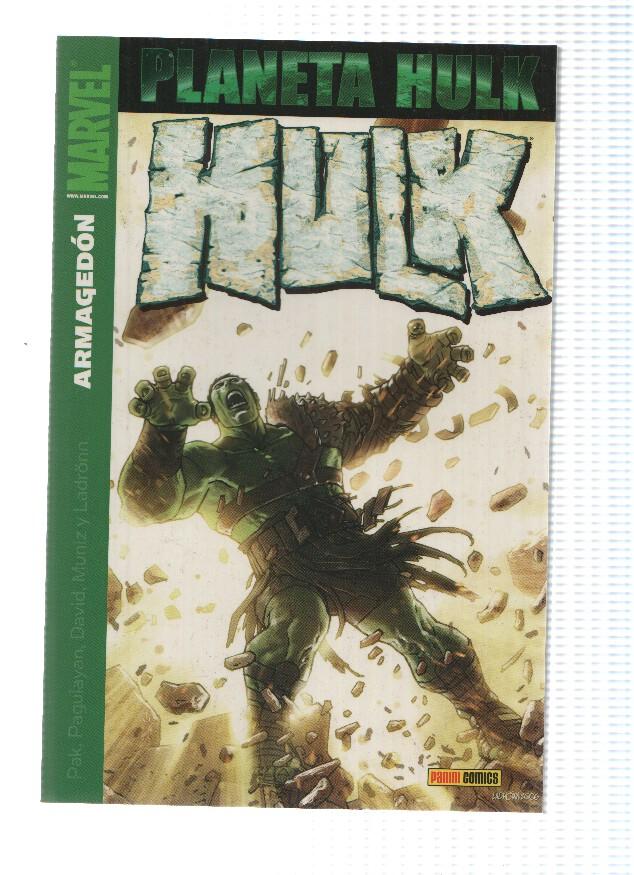 HULK, Numero 12: Planeta Armagedon: Armagedon - Greg Pak (Panini 2009)