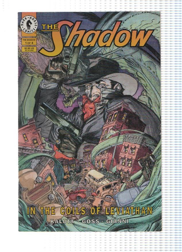 THE SHADOW: IN THE COILS OF LEVIATHAN: Numero 01 de 04 - Michael Kaluta (Dark Horse 1993)