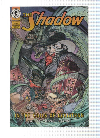 THE SHADOW: IN THE COILS OF LEVIATHAN: Numero 01 de 04 - Michael Kaluta (Dark Horse 1993)