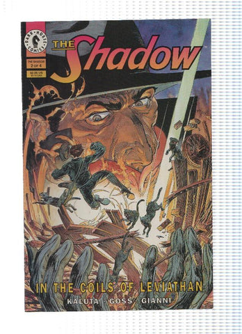 THE SHADOW: IN THE COILS OF LEVIATHAN: Numero 02 de 04 - Michael Kaluta (Dark Horse 1993)