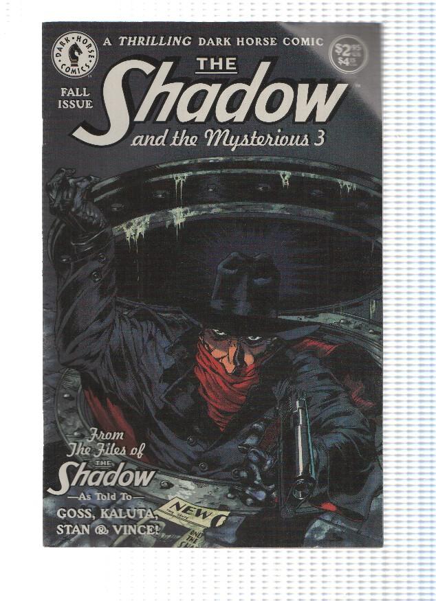 SHADOW AND THE MYSTERIOUS 3, Volume 1, Numero 01: Fate's Free Fall - Michael Kaluta (Dark Horse 1994)
