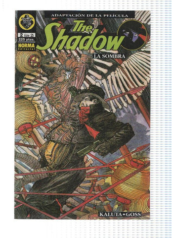 THE SHADOW: Adaptacion de la Pelicula: Numero 02 de 02 - Michael Kaluta (Norma Editorial 1993)