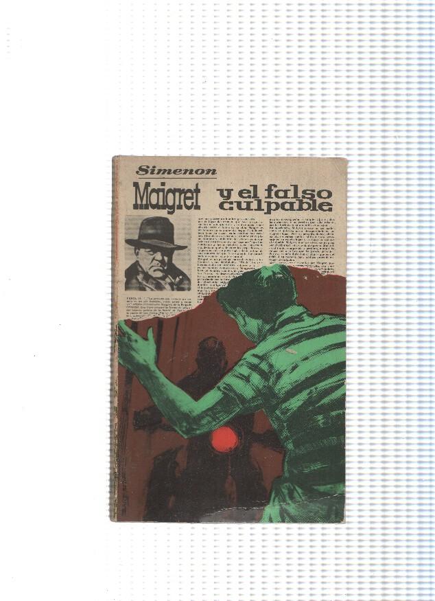 Las Novelas de Maigret numero 30: Maigret y el falso culpable