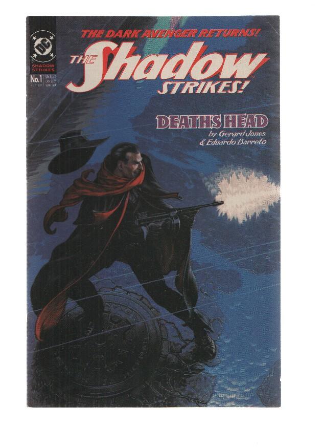 THE SHADOW STRIKES, Volume 1, Numero 01: Death's Head (DC 1989)