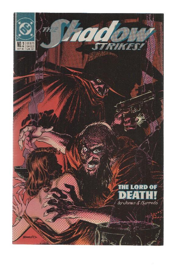 THE SHADOW STRIKES, Volume 1, Numero 02: The Lord of Death (DC 1989)