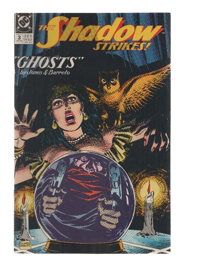 THE SHADOW STRIKES, Volume 1, Numero 03: Ghosts (DC 1989)