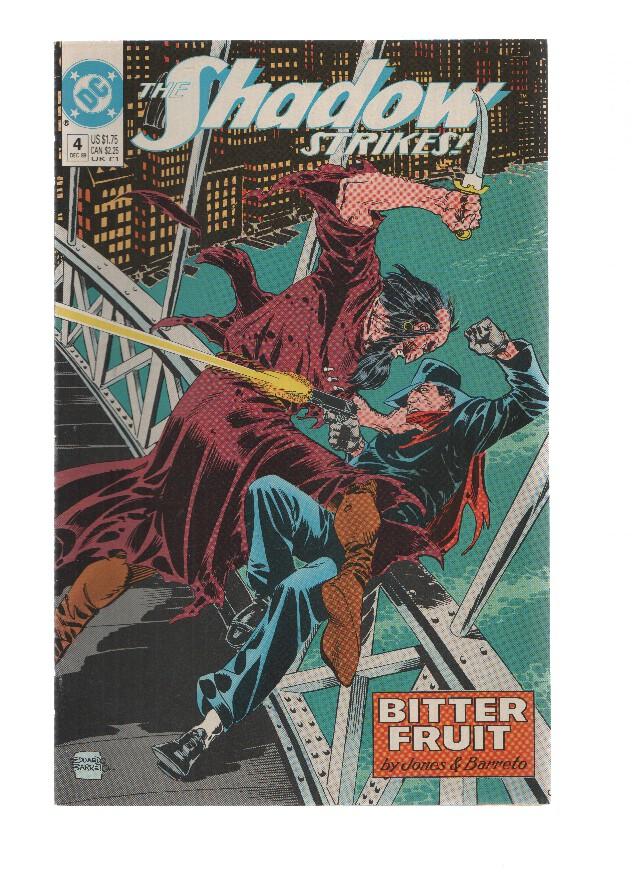 THE SHADOW STRIKES, Volume 1, Numero 04: Bitter Fruit (DC 1989)