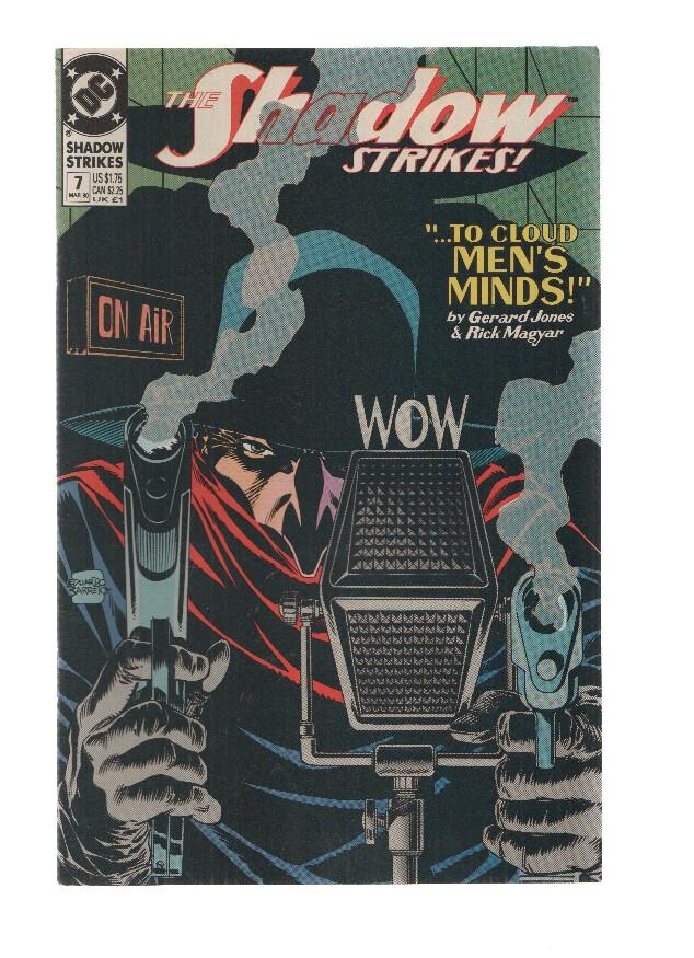 THE SHADOW STRIKES, Volume 1, Numero 07: To Cloud Men's Minds (DC 1990)