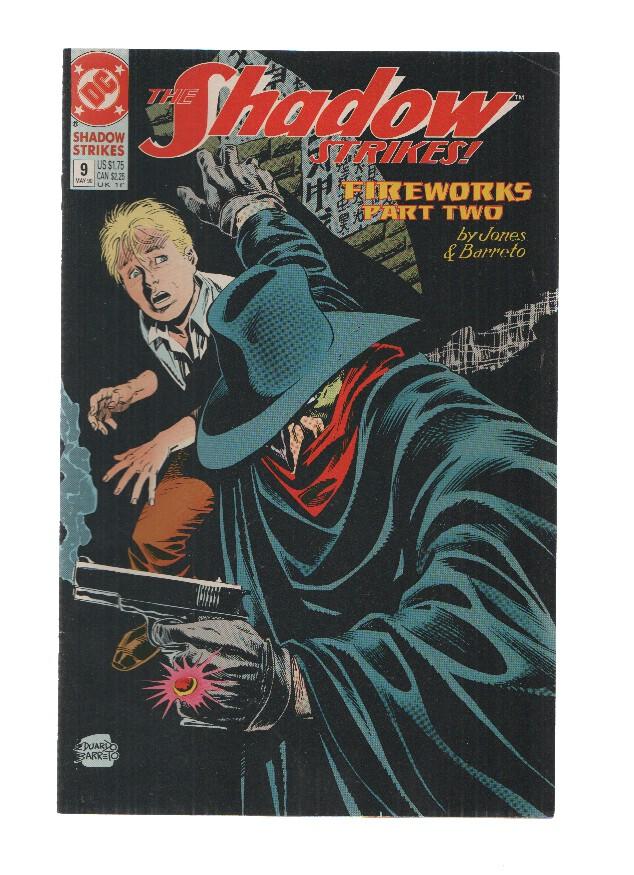 THE SHADOW STRIKES, Volume 1, Numero 09: Fireworks 2 (DC 1990)