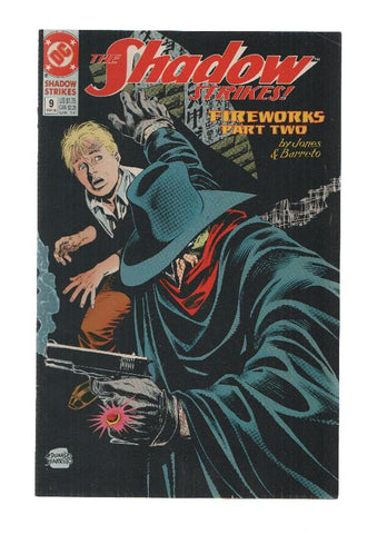 THE SHADOW STRIKES, Volume 1, Numero 09: Fireworks 2 (DC 1990)